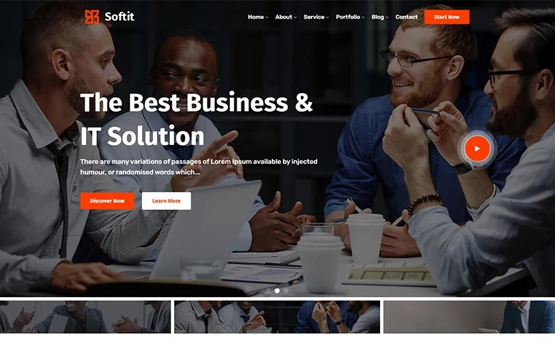 Softit It Solution Services And Technology Wordpress Theme 1.0.1