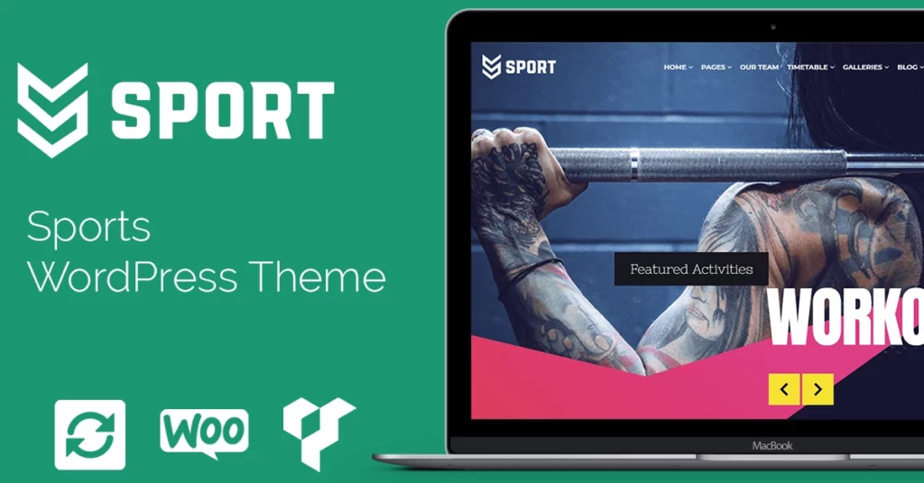 Sport WordPress Theme 4.0.2