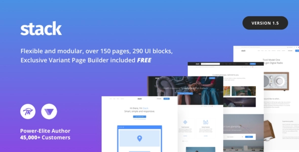 Stack Multi Purpose Wordpress Theme With Variant Page Builder & Visual Composer 10.6.3