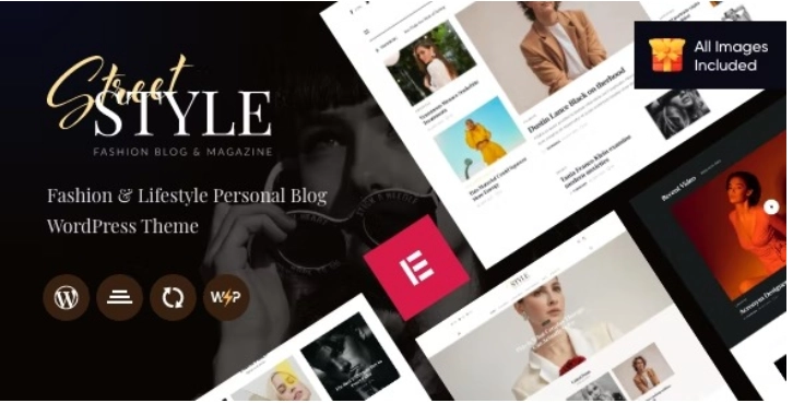 Street Style Fashion & Lifestyle Personal Blog Wordpress Theme 2.2