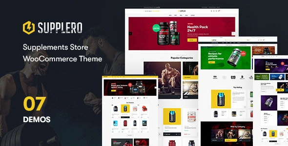 Supplero Supplement Store Woocommerce Theme 1.2.0