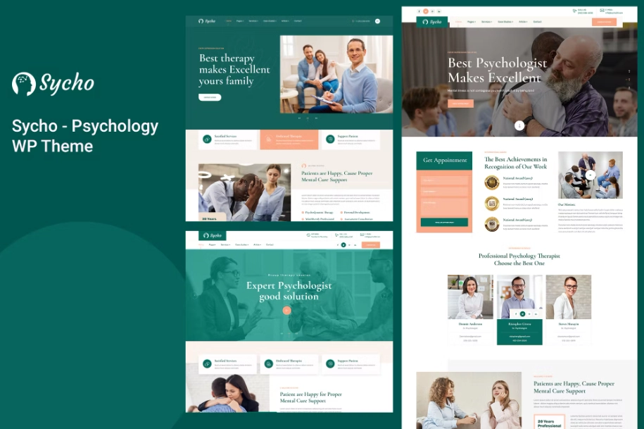 Sycho Psychology And Counseling Wordpress Theme 1.1.0