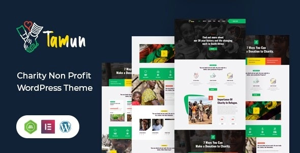 Tamun Fundraising Wordpress Theme 1.6