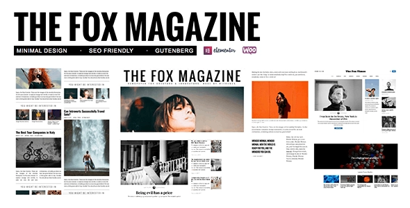 The Fox Minimal Wordpress Blog Magazine Theme 5.5.4.1