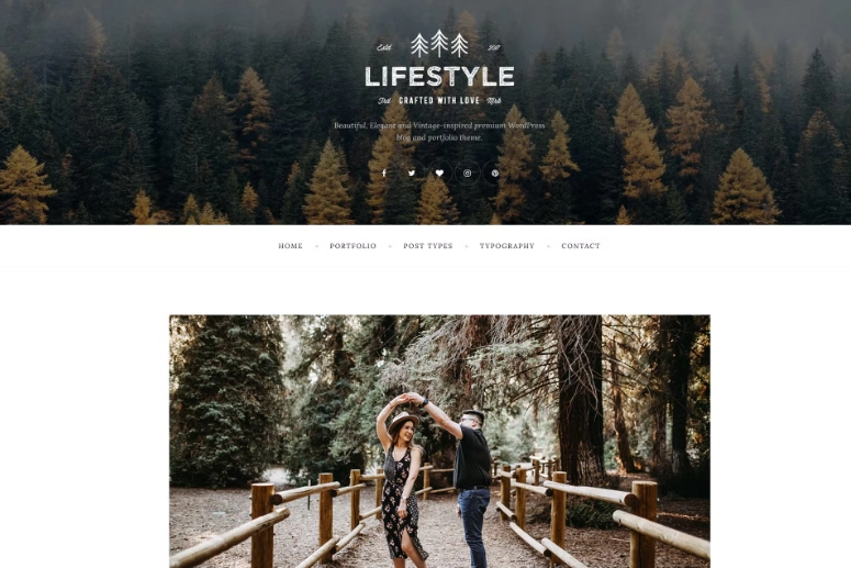 The Lifestyle Wordpress Blog & Portfolio Theme 1.3.1