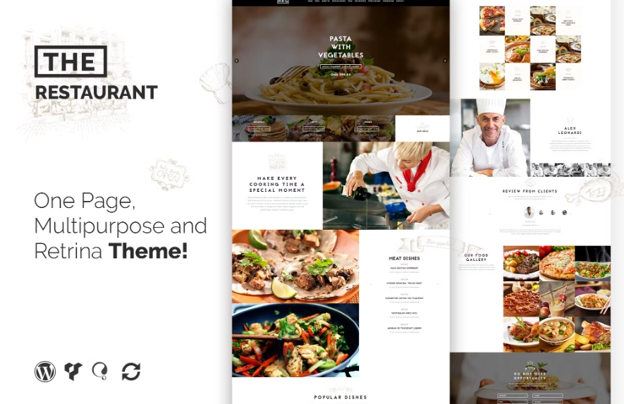 The Restaurant Restauranteur And Catering Wp Theme 1.4.1