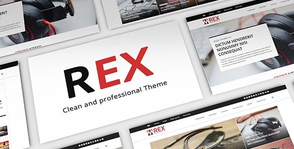 The Rex Wordpress Magazine And Blog Theme 3.7