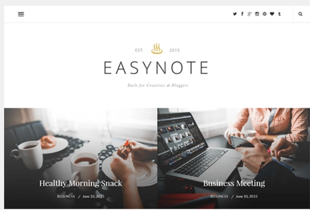 Theme Junkie – Easynote 1.1.4