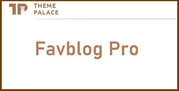 Theme Palace Favblog Pro 1.0.0