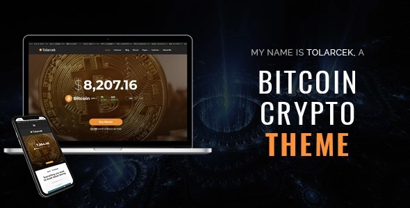 Tolarcek A Bitcoin & Cryptocurrency Wordpress Blog Theme 1.3