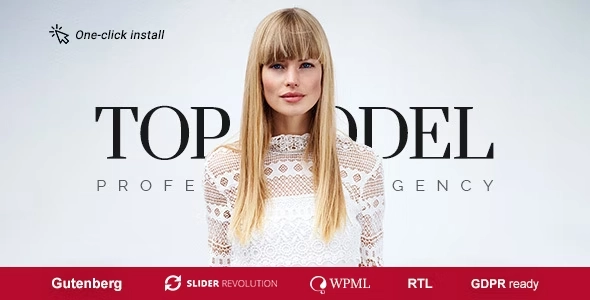 Top Model Agency And Fashion Wordpress Theme 1.1.5