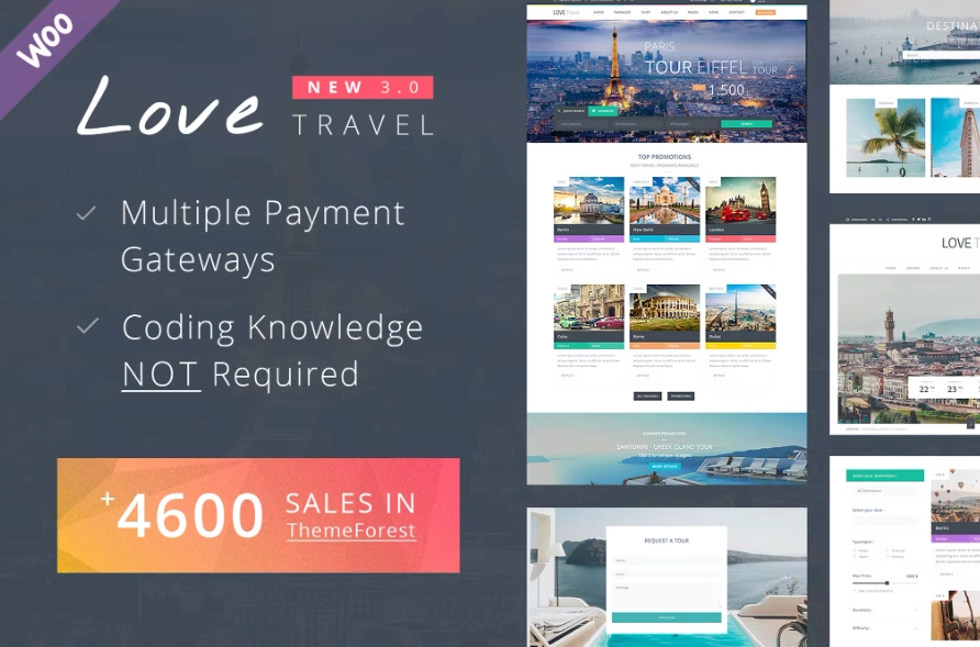 Travel Wordpress Theme 4.2