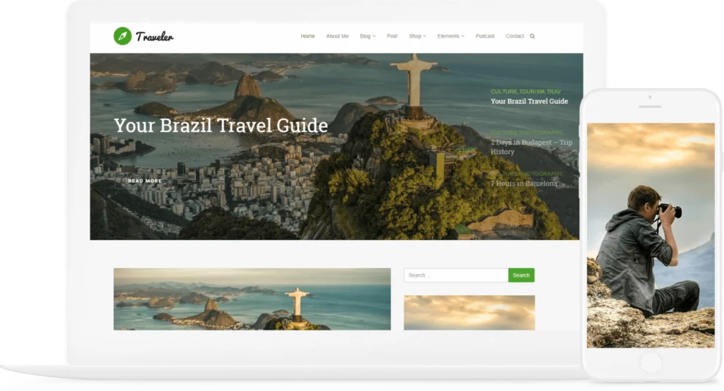Traveler WordPress Theme 3.0.4