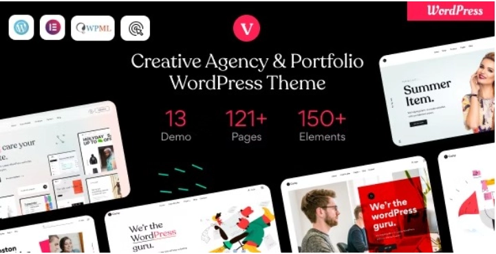 Vcamp Creative Agency & Portfolio Wordpress Theme 1.5