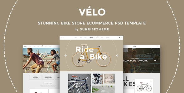 Velo Bike Store Responsive Business Theme 3.6.7