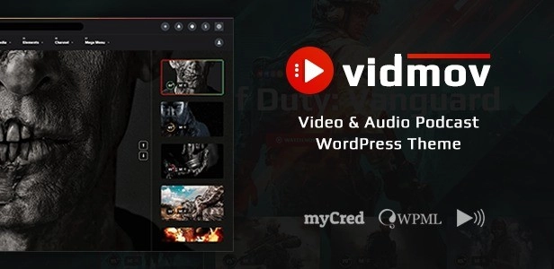 Vidmov Video Wordpress Theme 1.9.4