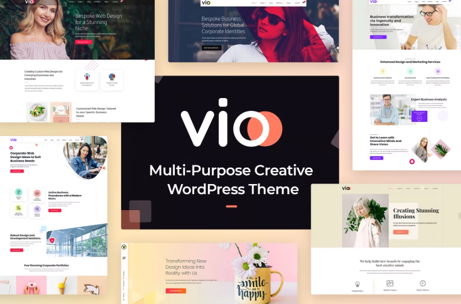 Vio Multi Purpose Creative Wordpress Theme 1.0.1