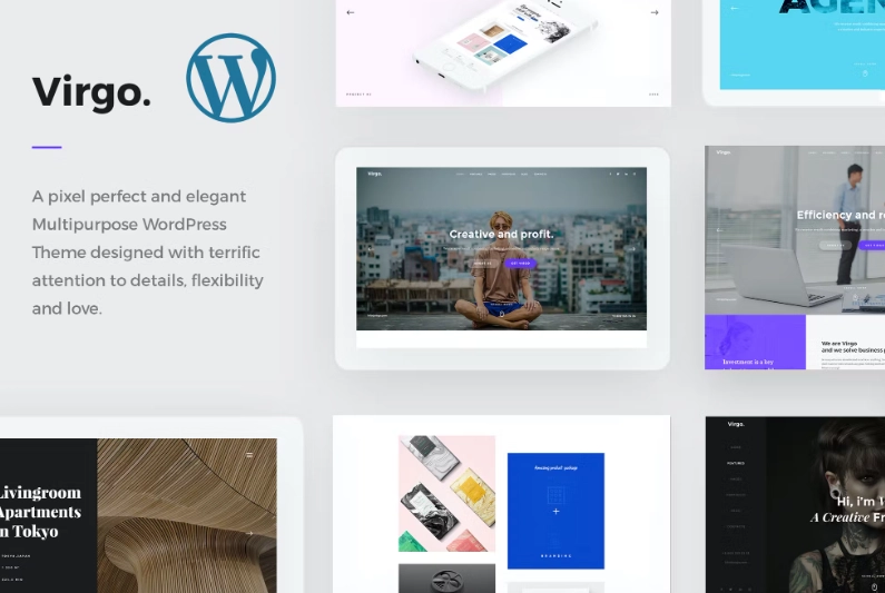 Virgo. Multipurpose Wordpress Theme 1.1.1