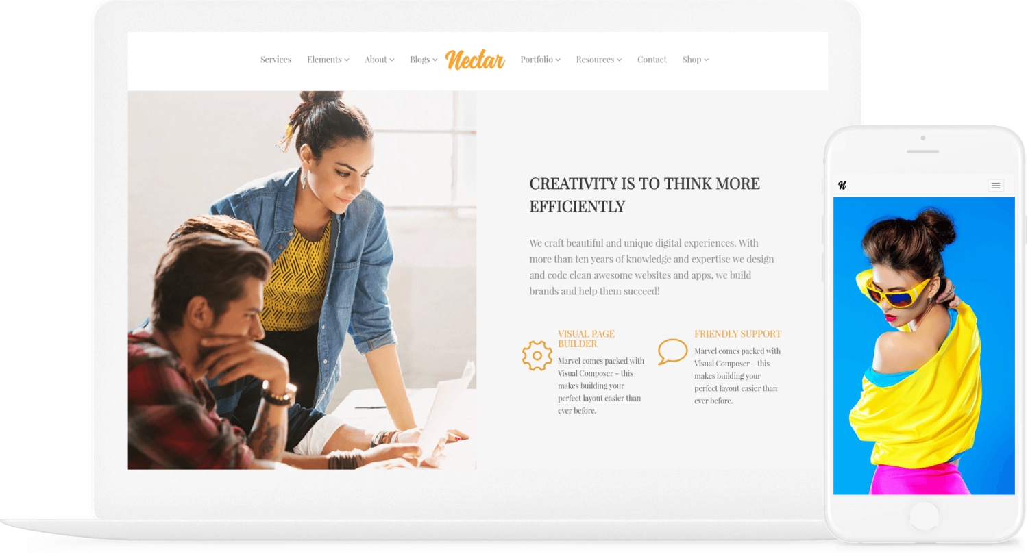 Visualmodo Nectar Wordpress Theme 3.0.2