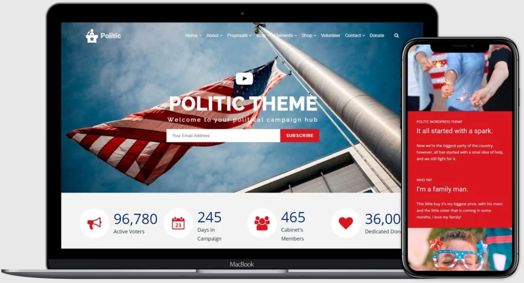 VisualModo – Politic Theme 2.0.2