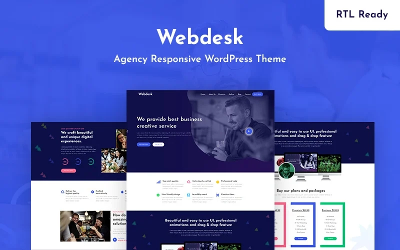 Webdesk Agency Responsive Wordpress Theme 1.0.0