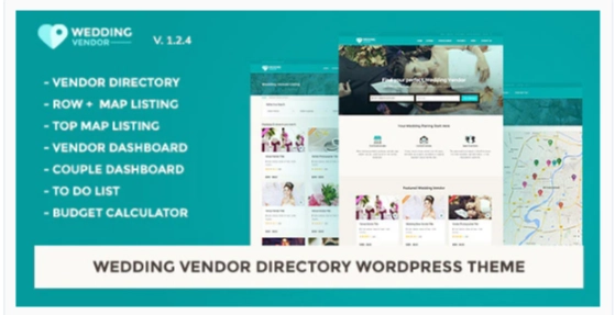 Wedding Vendor Directory & Listing Wordpress Theme 1.2.4