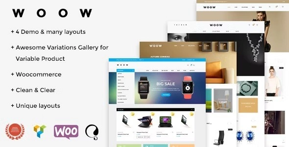 Woow Responsive Woocommerce Theme 1.2.3