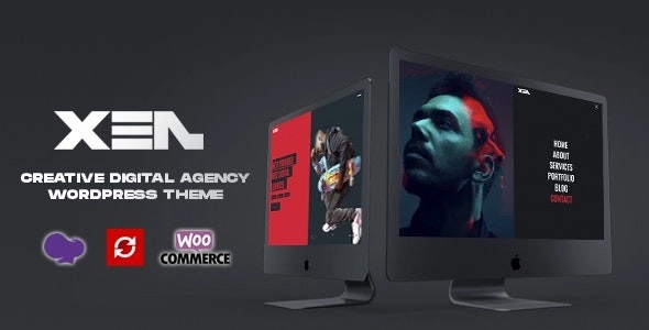 Xen Creative Portfolio Agency Wordpress Theme 4.8