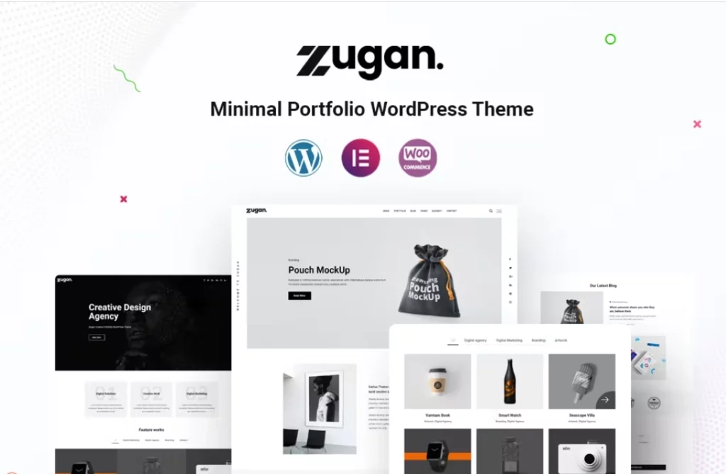 Zugan – Minimal Portfolio WordPress Theme 1.5.14