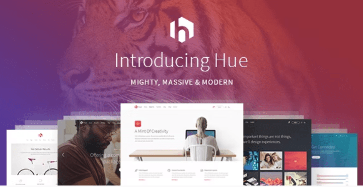 Hue – Startup Landing Page Theme