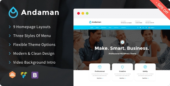 Andaman Creative & Business Wordpress Theme 1.1.1