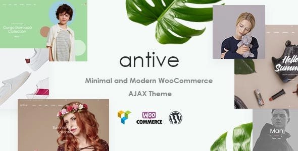 Antive Minimal And Modern Woocommerce Ajax Theme 1.6.3