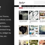 Boutique Grid = Creative Magazine Wordpress Theme 2..8