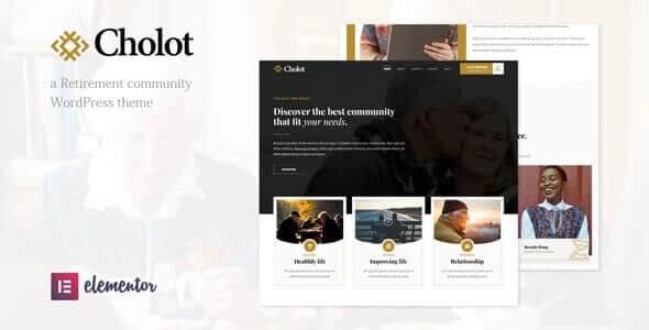 Cholot Retirement Community Wordpress Theme 1.2