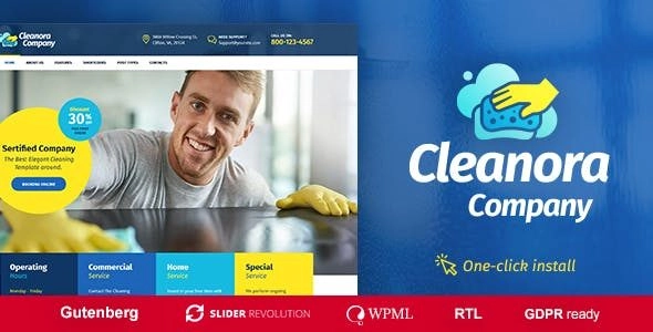 Cleanora Cleaning Services Theme 1.1.1