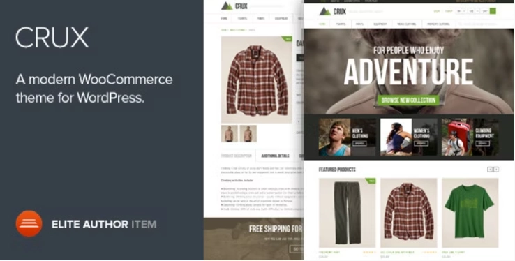 Crux A Modern And Lightweight Woocommerce Theme 2.2.0