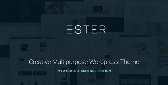 Ester A Stylish Multipurpose Wordpress Theme 1.8.1