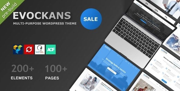 Evockans Responsive Multi Purpose Wordpress Theme 1.1.7