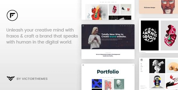 Fraxos Creative Portfolio Wordpress Theme 1.8