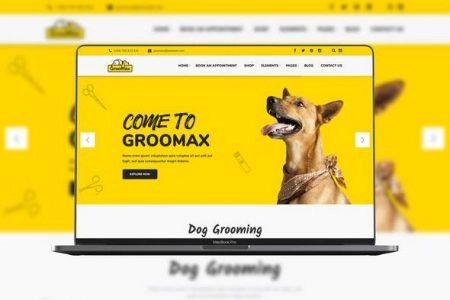 Groomax Pet Grooming & Shop Wordpress Theme 1.2