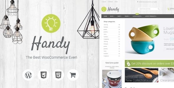 Handy Handmade Shop Wordpress Woocommerce Theme 5.2.1