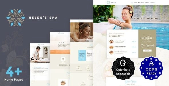 Helen Beauty Spa, Health & Wellness Theme 1.7