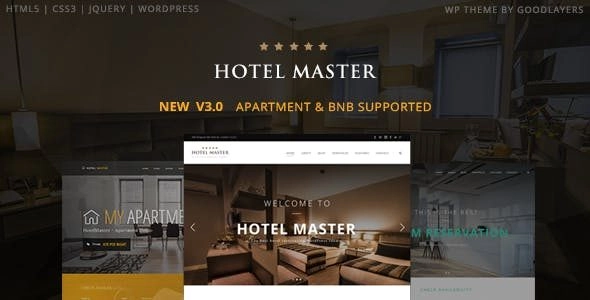 Hotel Master Booking Wordpress 4.1.1