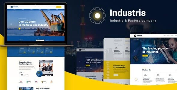 Industris Factory & Business Wordpress Theme 1.0.6