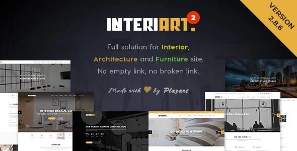 Interiart Furniture & Interior Wordpress Theme 2.9.0