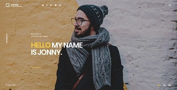 Jonny Personal Wordpress Theme 1.1