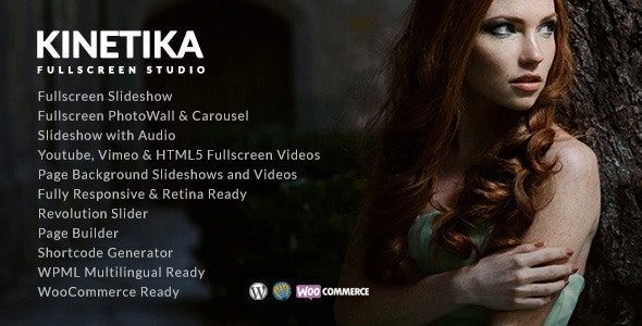 Kinetika Fullscreen Photography Theme 6.5