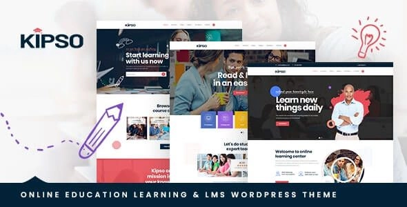 Kipso Education Lms Wordpress Theme 1.2.2