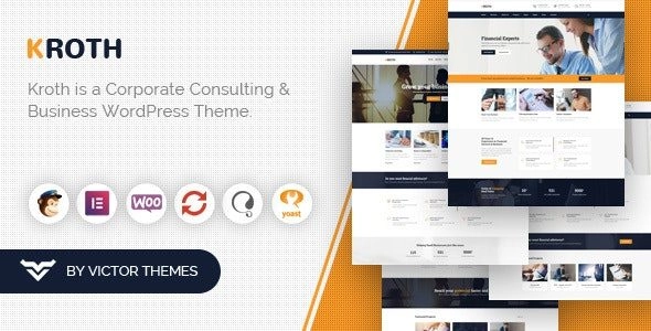 Kroth Business/consulting Wordpress Theme 1.9.7