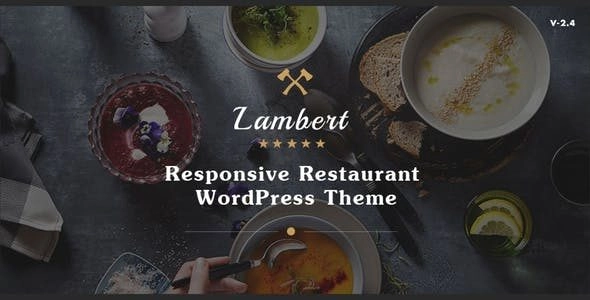 Lambert Restaurant / Cafe / Pub Wordpress Theme 2.5.1
